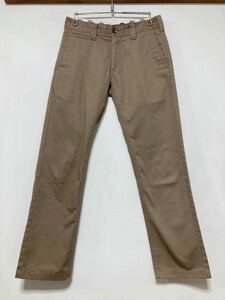 Y-1191 Dickies ディッキーズ カラーパンツ チノパン W28 ワークパンツ ブラウン