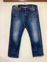 Z-1157 Levi's PREMIUM リーバイス プレミアム 569 デニムパンツ W34 ユーズド加工 ビッグE ジーンズ ジーパン _画像1