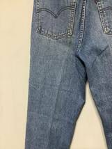 Y-1103 Levi's リーバイス 616-0217 デニムパンツ W32 テーパード ジーンズ ジーパン _画像9