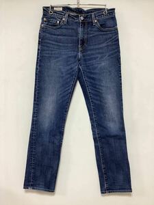 Y-1152 Levi's PREMIUM リーバイス プレミアム 511 デニムパンツ W30 ユーズド加工 ビッグE スリムジーンズ ジーパン 