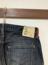 A-1210 Levi's Red Loop リーバイス レッドループ 505 デニムパンツ W36 ユーズド加工 ジーンズ ジーパン 00's オールド_画像3