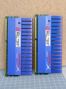 Kingston DDR3 メモリー 4GB 2枚 8GB ヒートシンク付き
