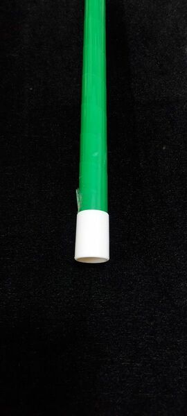 緑のバニシングケーン　　プラスチック製