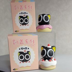 羅小黒戦記 ロシャオヘイセンキ トレーディングボトルキャップフィギュア2種+おまけ