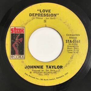 US盤 45 / JOHNNIE TAYLOR / I BELIEVE IN YOU・LOVE DEPRESSION