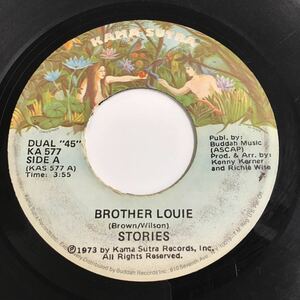 US盤 45 / STORIES / BROTHER LOUIE / MATUMBI元ネタ