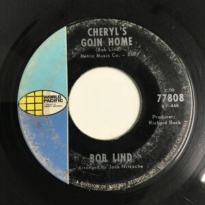 US盤 45 / Bob Lind Elusive Butterfly / Cheryl's Goin' Home