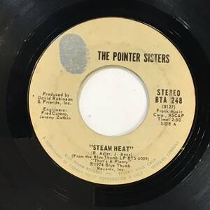 US盤 45 /THE POINTER SISTERS / STEAM HEAT