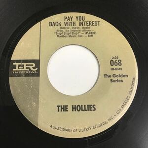 US盤45 / The Hollies On A Carousel / Pay You Back With Interest 20103