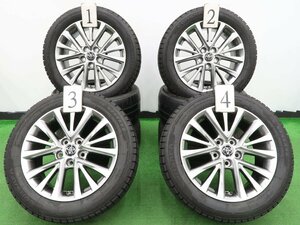 4本 トヨタ カムリ ハイブリッド 50系 純正 17インチ 7J +45 スタッドレス ナンカン CORSAFA 215/55R17 70系 クラウン アベンシス 平面座