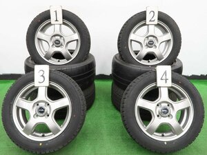 4本 社外 14インチ スタッドレス グッドイヤー アイスナビ7 2023年 155/65R14 N-BOX スペーシア タント ワゴンR ムーヴ ルークス 軽自動車