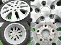 4本 ホンダ OP モデューロ 16インチ 7J +55 114.3 スタッドレス ダンロップ ウインターマックス 03 215/60R16 ヴェゼル RU RV オデッセイ_画像6