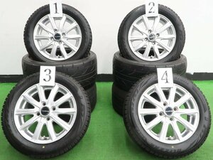 4本 社外 14インチ スタッドレス ブリヂストンブリザック VRX2 2021年 155/65R14 N-BOX タント スペーシア ワゴンR ルークス ミラ 軽自動車