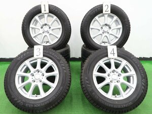 4本 社外 16インチ 6.5J +47 スタッドレス ダンロップ ウインターマックス 03 215/65R16 オデッセイ RC 後期 エルグランド E52 CX-30 MX-30