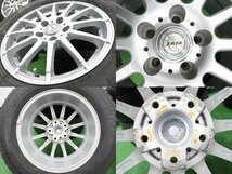 4本 weds 16インチ 6.5J +40 スタッドレス グッドイヤー アイスナビ7 2021年 215/65R16 アルファード ヴェルファイア カローラクロス C-HR_画像6