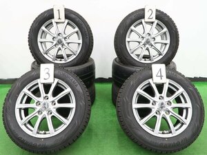 4本 ミルアス 15インチ 6J +53 5H 114.3 スタッドレス ヨコハマ アイスガード IG60 2022年 185/65R15 ホンダ フリード フリード+ GB5 ～ 8