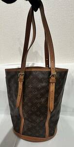 １円スタート！！訳あり！ジャンク品/長期保管品/Louis Vuitton/ルイヴィトン/モノグラム/Ｍ42236/バケットGM/同梱不可