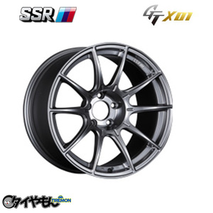 SSR GTX01 19インチ 5H120 9.5J +38 2本セット ホイール ダークシルバー BMW 3シリーズ F30 E90