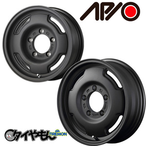 APIO アピオ WILDBOAR SR 16インチ 5H139.7 5.5J -5 4本セット ホイール アイアンブラック ジムニー シエラ JB74