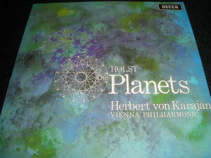 カラヤン ホルスト 組曲 惑星 ジュピター 木星 馬鹿 ウィーン・フィル 管弦楽団 ロンドン交響楽団 ボールト デッカ オリジナル 紙 美品