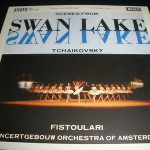 フィストゥラーリ チャイコフスキー 白鳥の湖 ルコック アンゴ ロイヤル・コンセルトヘボウ管弦楽団 アムステルダム オリジナル 紙 美品の画像1