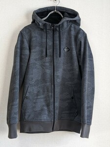 QUIKSILVER　Ｓサイズ　ジップアップ パーカー　フーディー　QUIK BLOCK　防風