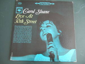 Columbia Carol Sloane/Live at 30th Street