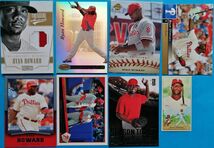 8枚セット Ryan Howard PHI 2012 PANINI Patch Jersey 25枚限定 + 2007 Bowman's Best + 2011 Topps Kimball Champions 他八枚セット _画像1