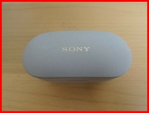 2402★M-1121★SONY ソニー WF-1000XM4 YY2948 充電ケースのみ プラチナシルバー 中古品