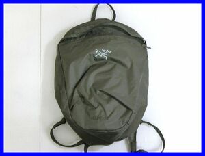 2402★F-1683★ARC'TERYX アークテリクス HELIAD 15L ヒリアド バックパック ナイロン100％ スポーツ アウトドア グリーン系　中古