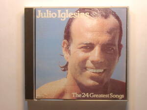 ♪　中古ＣＤ　フリオ・イグレシアス JULIO IGLESIAS ／ THE 24 GREATEST SONGS　国内盤・2枚組　♪