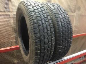 ★☆2本バリ山スパイクタイヤ!! 195/70R14 ハンコック ZOVAC HPW401 引取可 S46☆★