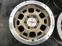 ★☆希少美品!!USトヨタ TRD 純正 ホイール 16インチ 16X7.5J +10　6H 139.7 4本セット! FJクルーザー ハイラックス 引取り大歓迎!! HB7_画像2