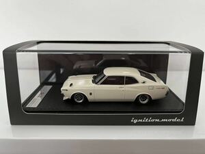 イグニッションモデル ignition model IG0139 1/43 日産 ローレル 2000SGX ホワイト ハヤシホイール