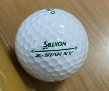 マスターズモデル！　■　ダンロップ DUNLOP スリクソン SRIXON／ ゼットスター Z-STAR XV ゴルフボール■　1ダース未使用品_画像4