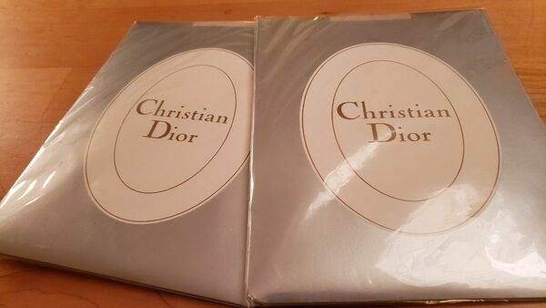 Christian Dior クリスチャンディオール ディオール パンティーストッキング ストッキング パンスト 2枚