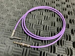 5m MOGAMI2534 Purple ギターシールド ベースシールド 新品未使用 シールドケーブル クラシックプロ モガミ2534 紫 1