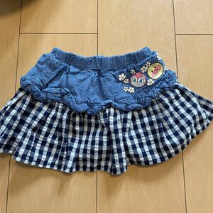 アンパンマン ショートパンツ スカート　90