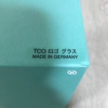 403 ティファニー TIFFANY TIFFANY＆Co TCO ロゴ グラス ペアタンブラー ペアグラス 箱付 ドイツ製_画像9