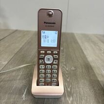 118 Panasonic コードレス電話機 VE-GZ51-N ピンクゴールド デジタルコードレス電話機 親機 子機 電話機 パナソニック _画像5