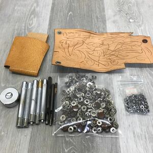 506 レザークラフト 工具 ホック打ち 打ち具 道具 ハトメ スナップボタン DIY パーツ まとめ売り