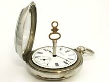 1905年製◆WALTHAM 鍵巻き 大型18S 7石 Gr,Sterling ウォルサム大型懐中時計◆_画像2