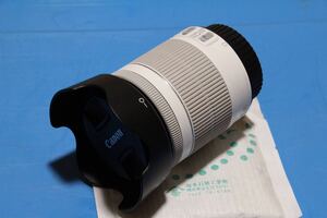 canon zoom lens EF-S EFS 18-55mm 1:3.5-5.6 IS STM キャノン EOS KISS ホワイト おまけ付き