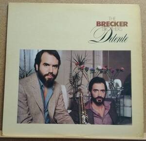 LP(25RS-87,'80年盤,ジャズ)ブレッカーズ・ブラザーズ THE BRECKER BROTHERS/デタント Detente【同梱可能６枚まで】060225