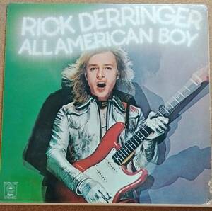 LP(ECPL‐107,’73年盤,ROCK,ギタリスト,希少) リック・デリンジャーRICK DERRINGER/オール・アメリカン・ボーイ【同梱可能6枚まで】060209