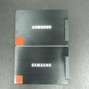 【2台まとめ売り/検品済み】SAMSUNG SSD 128GB MZ7PC128HBFU-0BW00/MZ7PC128HAFU-0Z000 (使用時間：58h・1753h) 管理:g-19