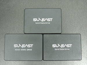 【3台まとめ売り/検品済み】SUNEAST SE800 SSD 256GB (使用時間：10h・20h・29h) 管理:g-83