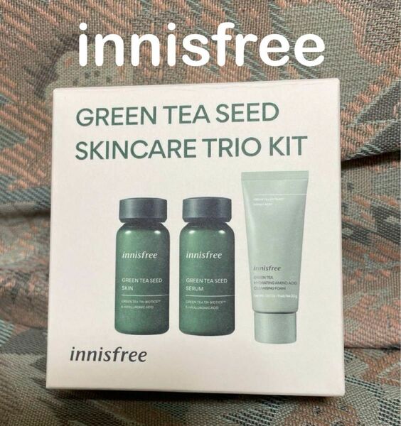 イニスフリー　GREEN TEA SEED SKINCARE TRIO KIT