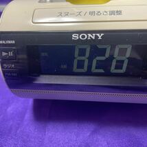 【中古美品】SONY RDP-NWC11/WALKMAN 目覚まし搭載クロックラジオ & SONY WALKMAN NW-S636F 4GB 付き_画像6