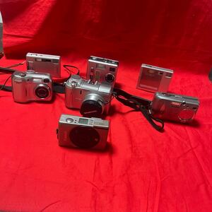 Canon Nikon OLYMPUS Polaroid MINOLTA などデジタルカメラ 七台まとめ